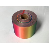 Elan Woven Edge Rainbow Ribbon 95mm x 50M