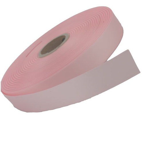 10mm x 25m Double Faced Satin Pale Pink