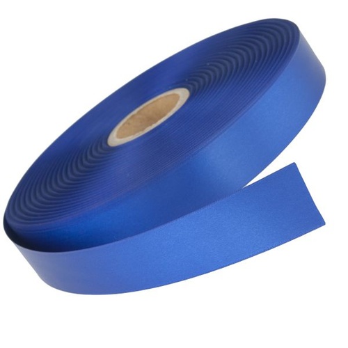 7mm x 20m Double Faced Satin Royal