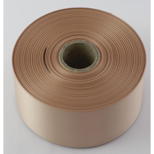 Elan Woven Edge Latte  25mm x 100m